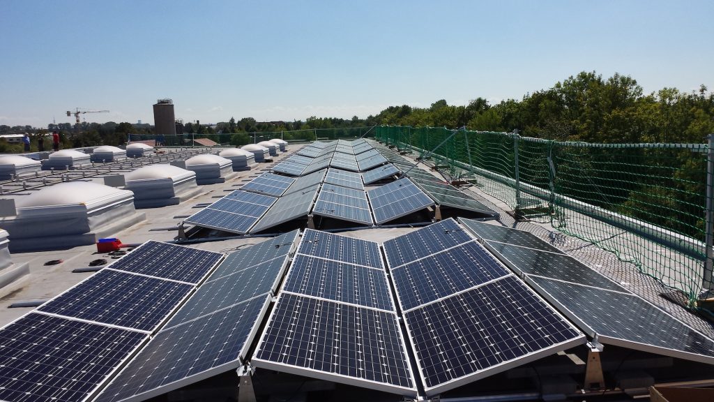 Solaranlagen auf dem Dach
